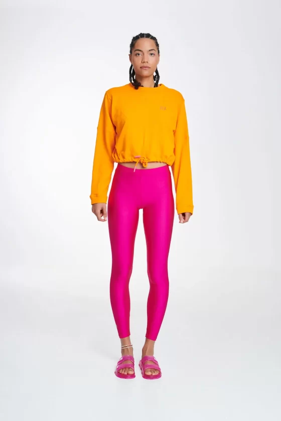 PCP StevieSweatshirt Incas JacquelineShiny LeggingsMagenta3