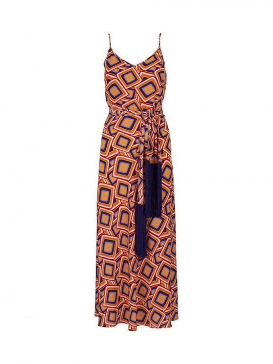 zambia damien dress orange 3