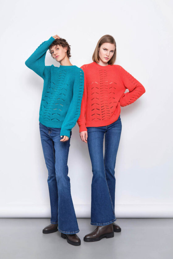 Aggel Knit Aqua 1