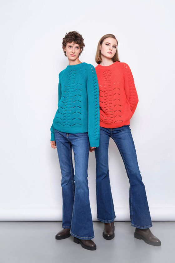 Aggel Knit Aqua 2