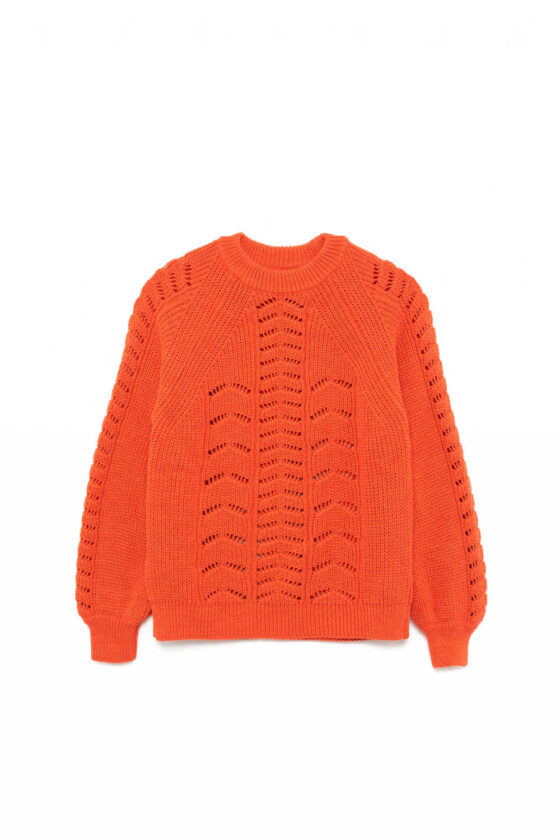 Aggel Knit Orange 2