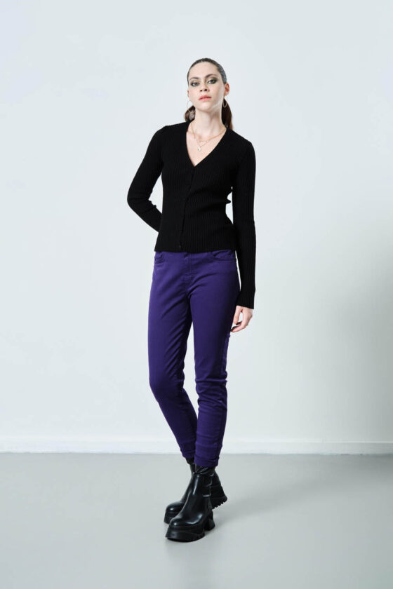 Viola Jeans Purple 3